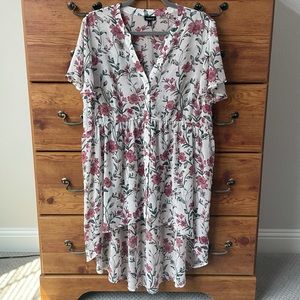 Torrid floral babydoll tunic
